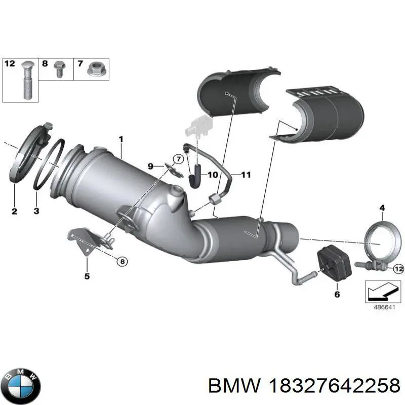  BMW 18327642258 ціна, від 6.33 USD