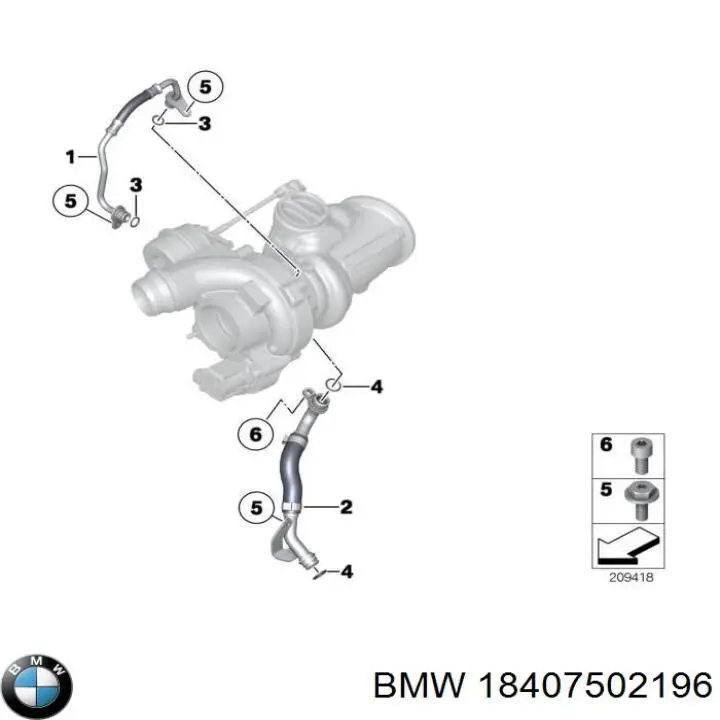  BMW 18407502196