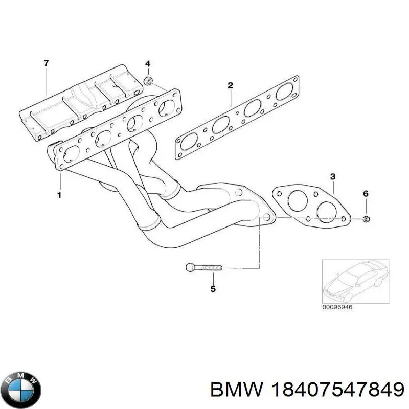  BMW 18407547849 ціна, від 50.68 USD