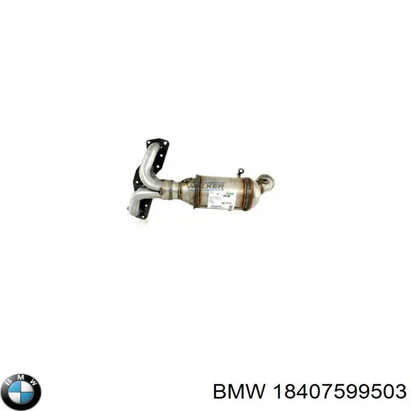 Купити 18407599503 BMW Перетворювач відпрацьованих газів