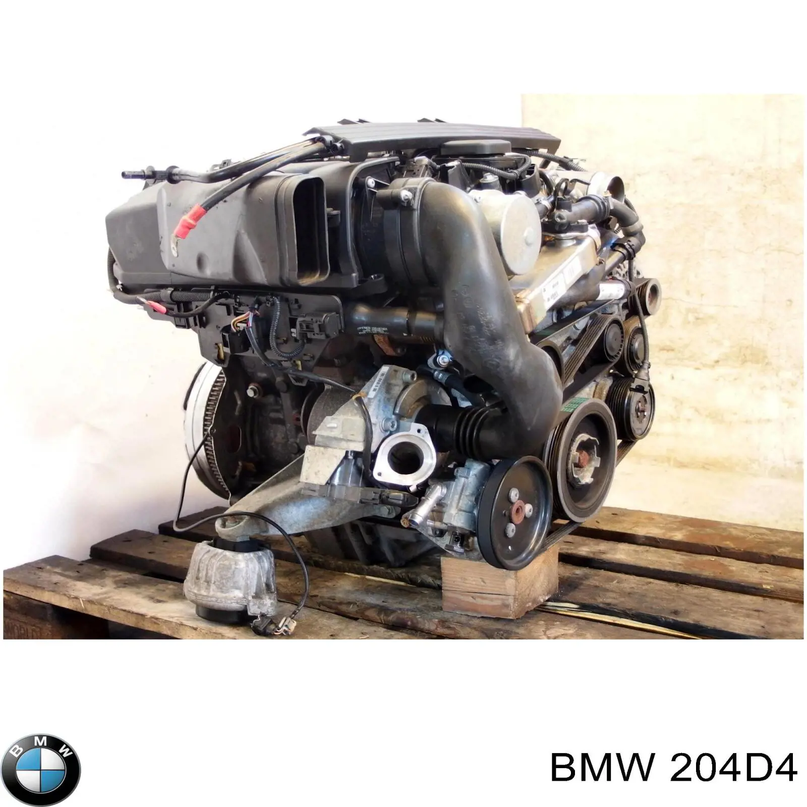 Мотор в зборі на BMW 3 (E90)