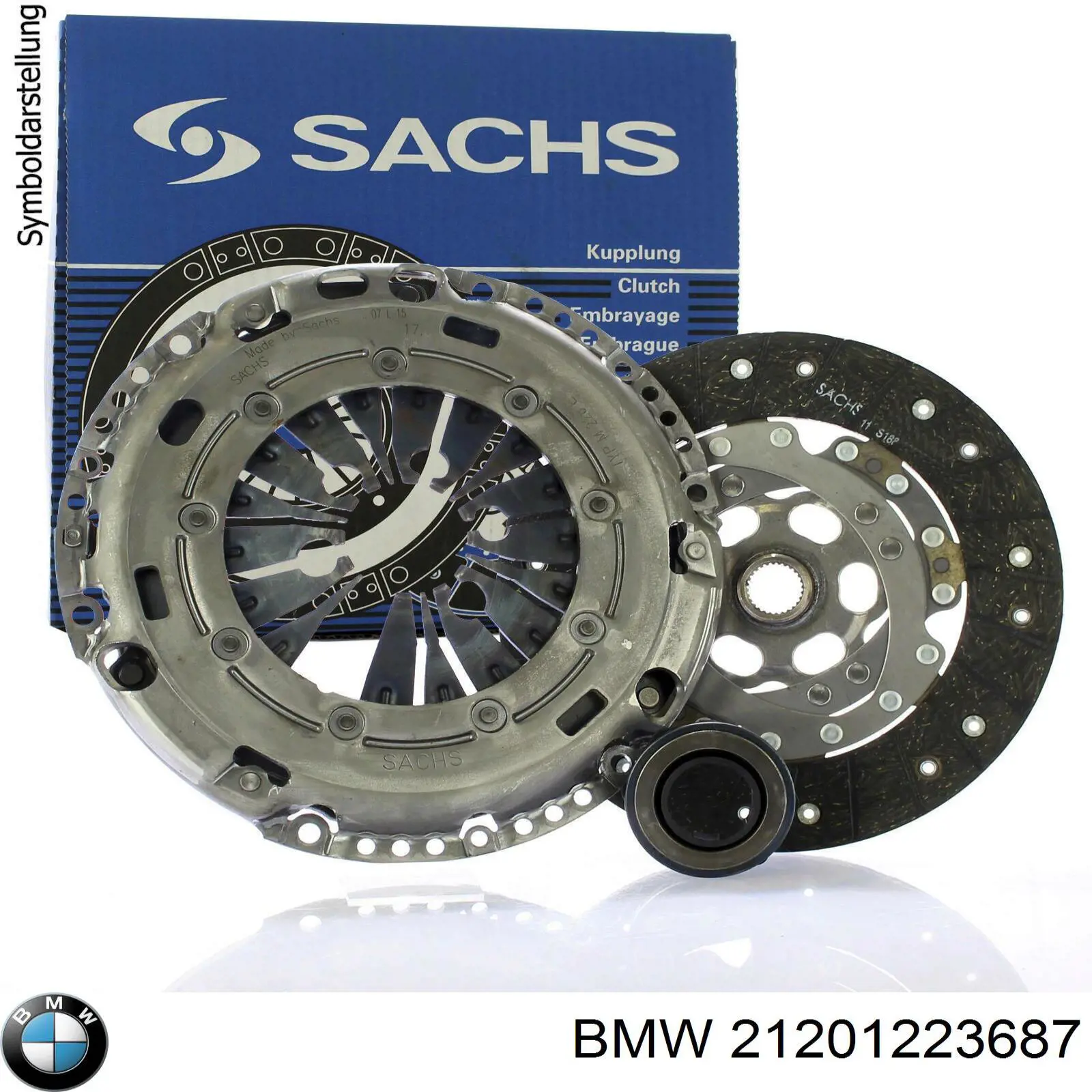 21201223687 BMW Зчеплення в зборі