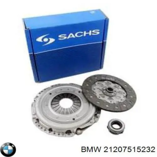 Комплект зчеплення (3 частини) BMW 21207515232 ціна, від 217.25 USD