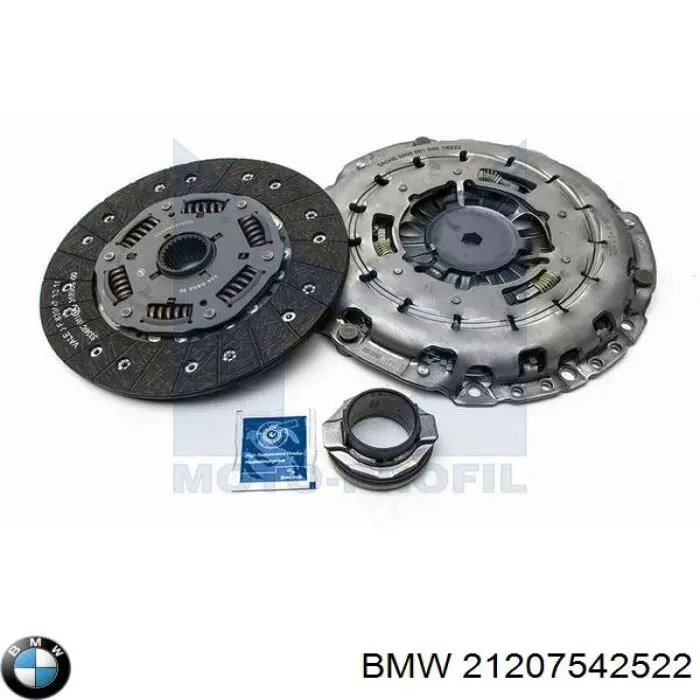 Купити 21207542522 BMW Комплект зчеплення (диск, корзина, підшипник)