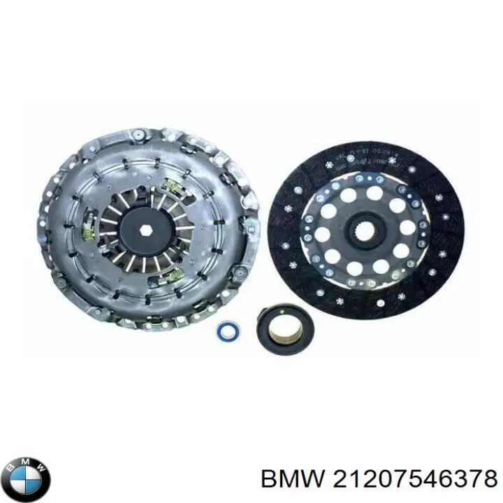 Комплект зчеплення (3 частини) BMW 21207546378 ціна, від 566.56 USD