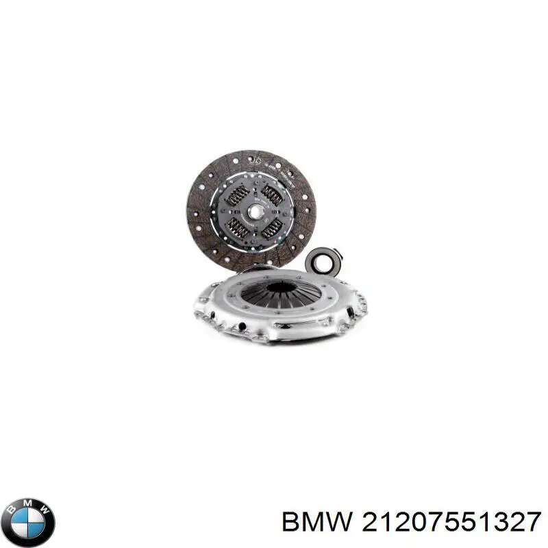 Комплект зчеплення (3 частини) BMW 21207551327 ціна, від 182.87 USD