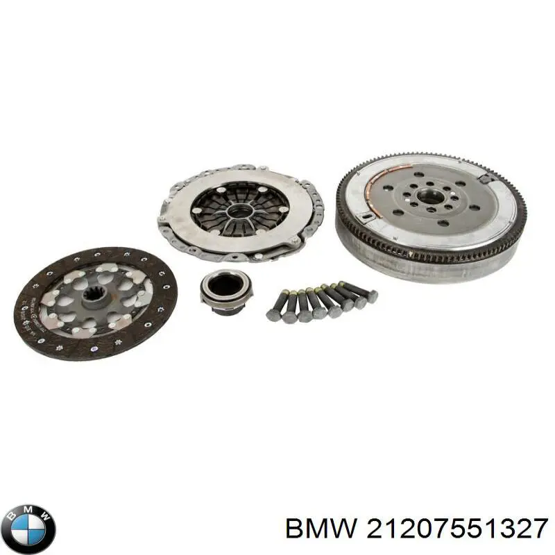 21207551327 BMW комплект зчеплення (3 частини)