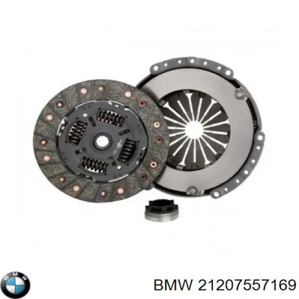 Комплект зчеплення (3 частини) BMW 21207557169 ціна, від 138.02 USD