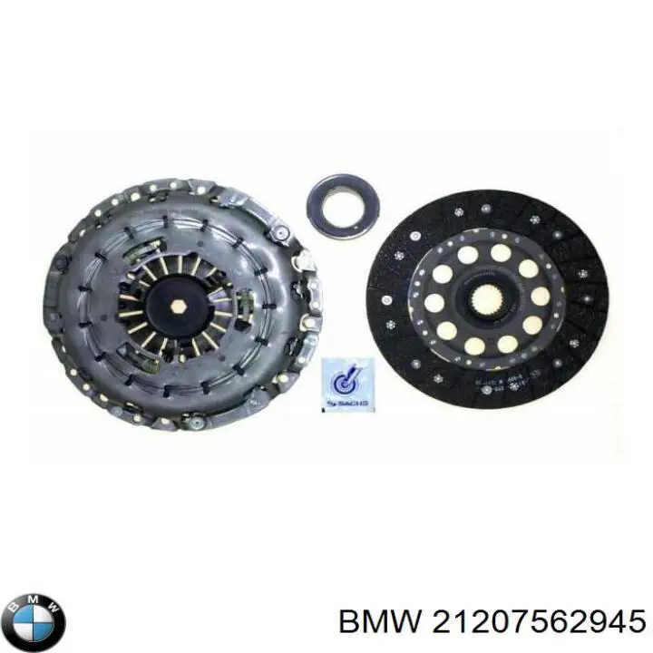Комплект зчеплення (3 частини) BMW 21207562945 ціна, від 243.67 USD