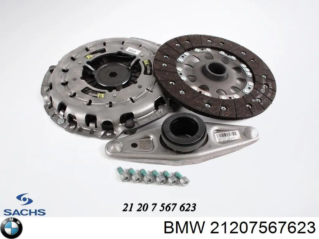 Купити 21207567623 BMW Комплект зчеплення (диск, корзина, підшипник)