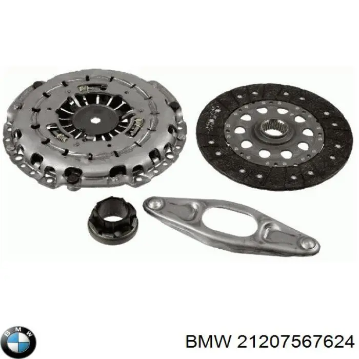 Комплект зчеплення (3 частини) 21207567624 BMW