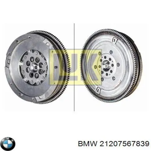 21207567839 BMW Диск зчеплення