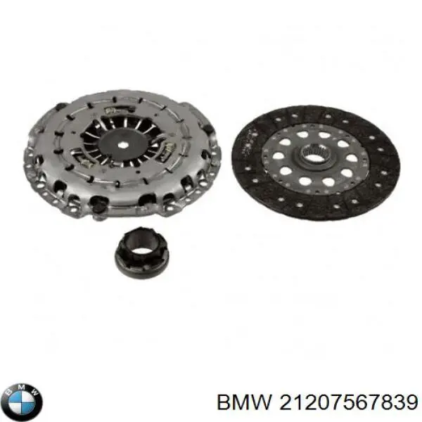 Зчеплення BMW 21207567839 ціна, від 101.86 USD