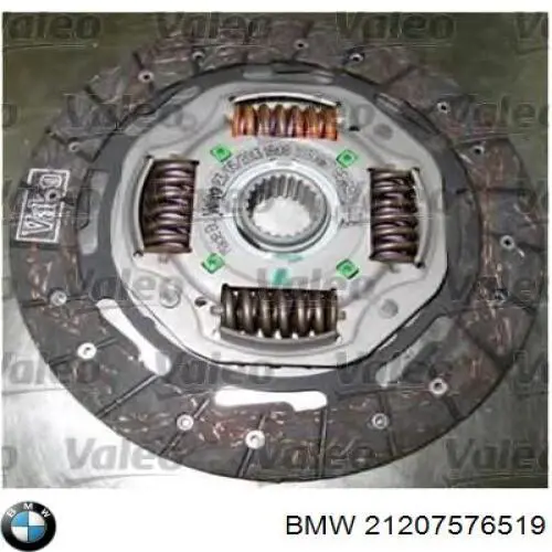 21207576519 BMW комплект зчеплення (3 частини)