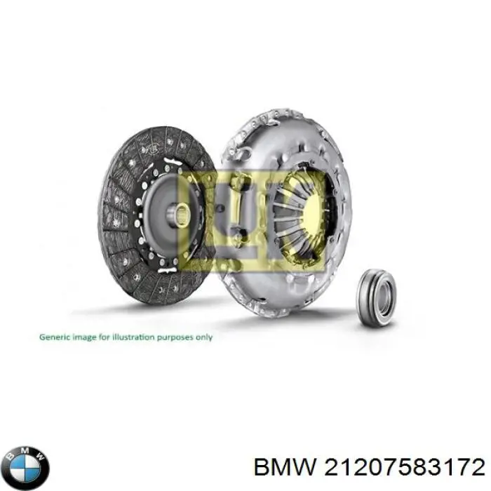 21207583172 BMW Диск зчеплення