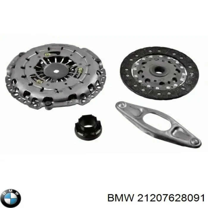 Комплект зчеплення (3 частини) BMW 21207628091 ціна, від 178.80 USD
