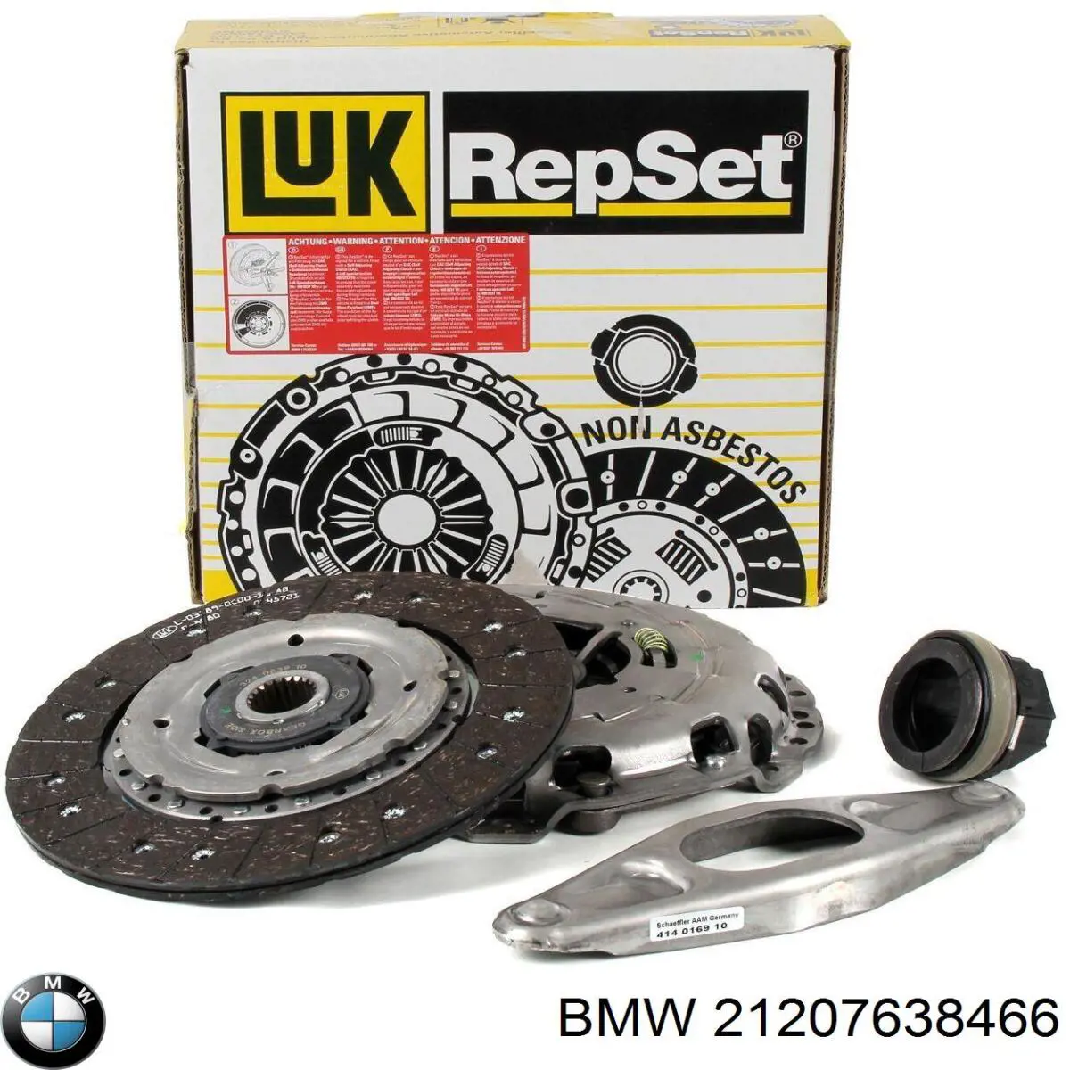 Комплект зчеплення (3 частини) BMW 21207638466 ціна, від 234.36 USD