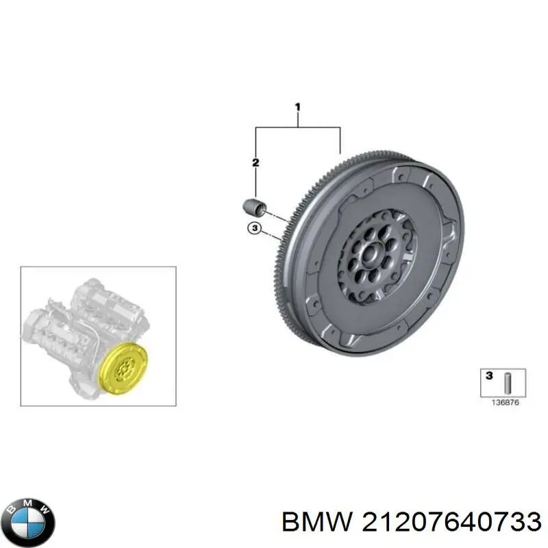  21207640733 BMW