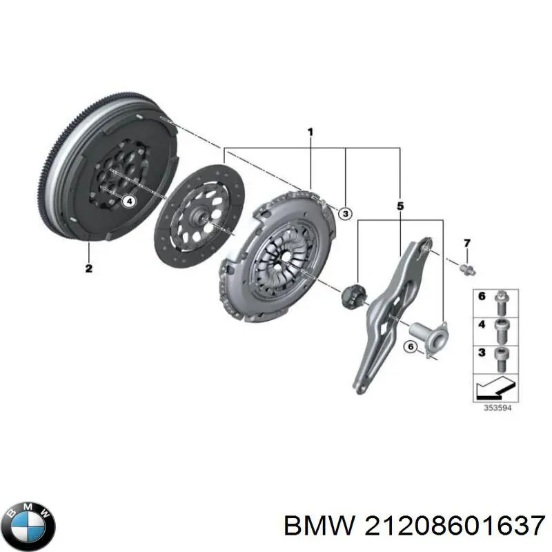  21208601637 BMW