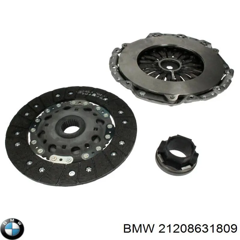 Комплект зчеплення (3 частини) BMW 21208631809 ціна, від 247.51 USD