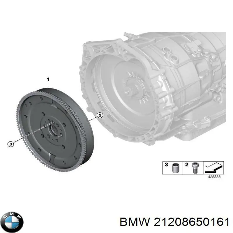 Маховик двигуна BMW 21208650161 ціна, від 528.48 USD