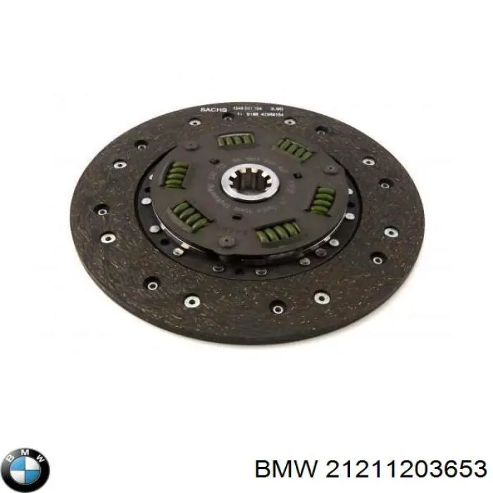 Sassone bmw диск сцепления e32 (241мм, 8 пружин) на BMW 2500 ЕЗ