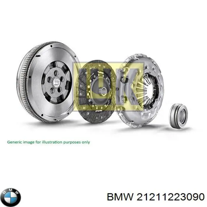 Зчеплення BMW 21211223091 ціна, від 39.68 USD