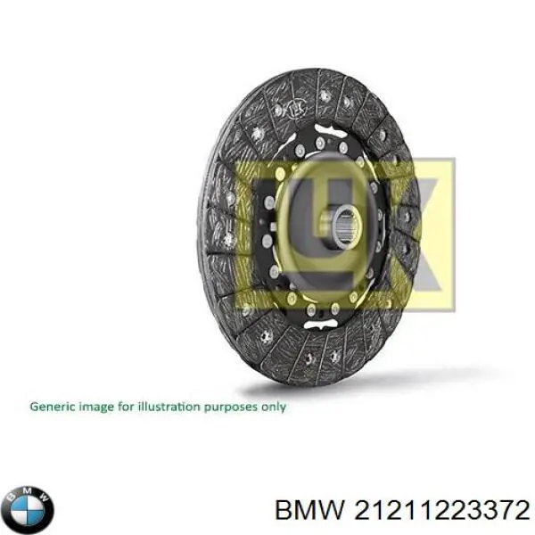 21211223372 BMW диск зчеплення