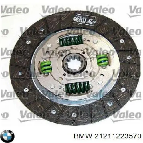 Купити 21211223570 BMW Комплект зчеплення (диск, корзина, підшипник)