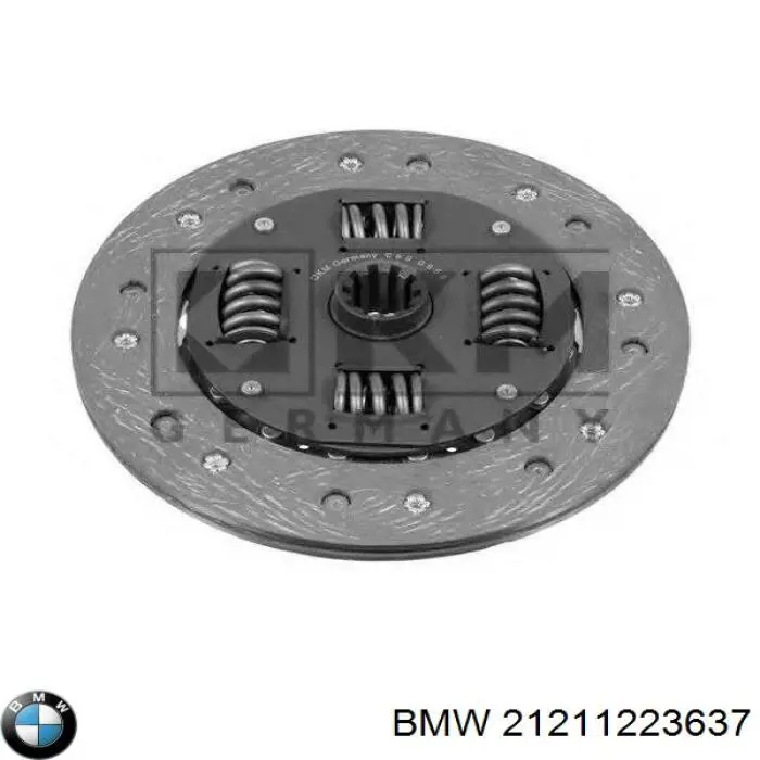 Зчеплення BMW 21211223637 ціна, від 52.97 USD