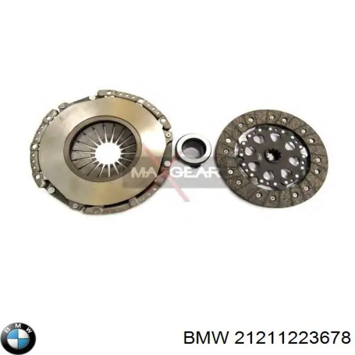 Зчеплення BMW 21211223678 ціна, від 37.68 USD
