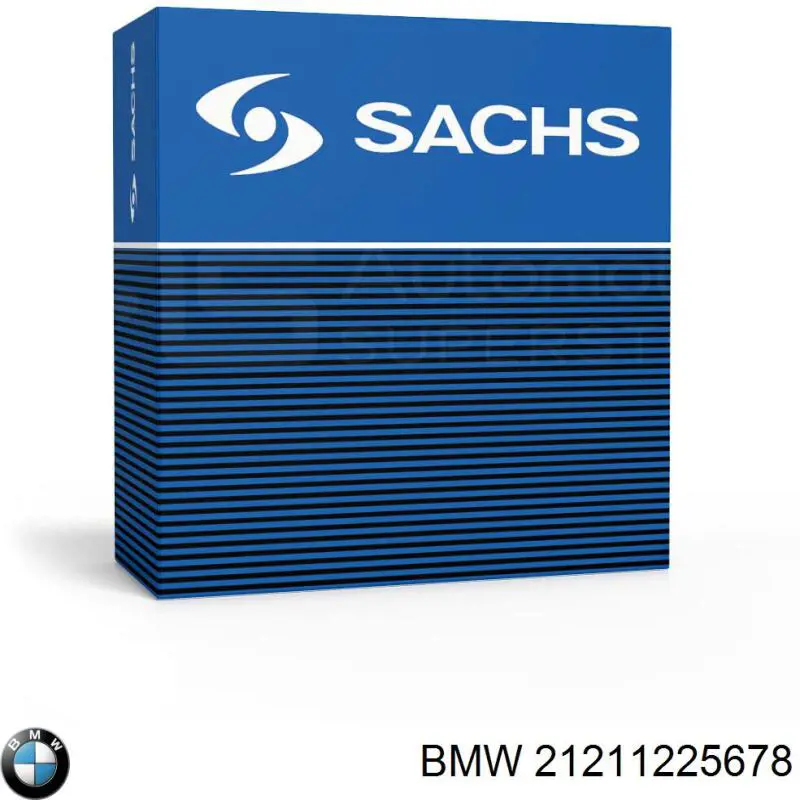 Диск зчеплення ведений BMW 21211223643