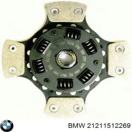 Диск зчеплення ведений BMW 1512269