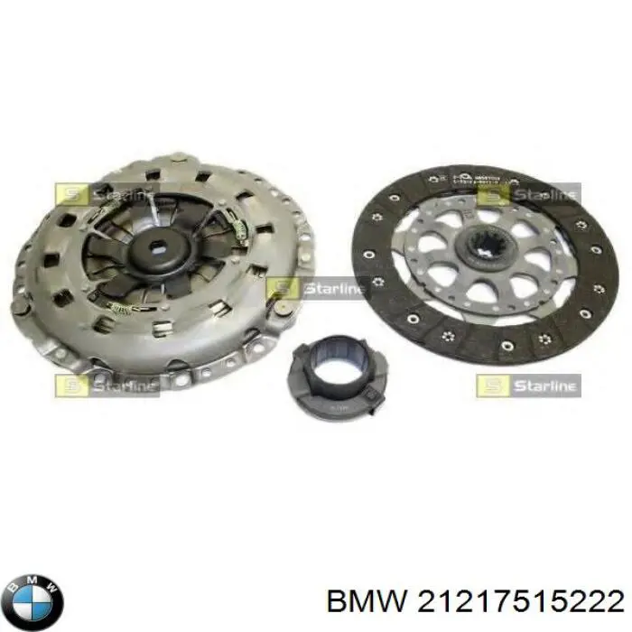 Купити 21217515222 BMW Комплект зчеплення (диск, корзина, підшипник)