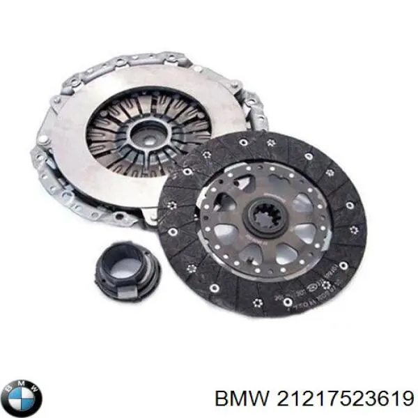 21217523619 BMW комплект зчеплення (3 частини)