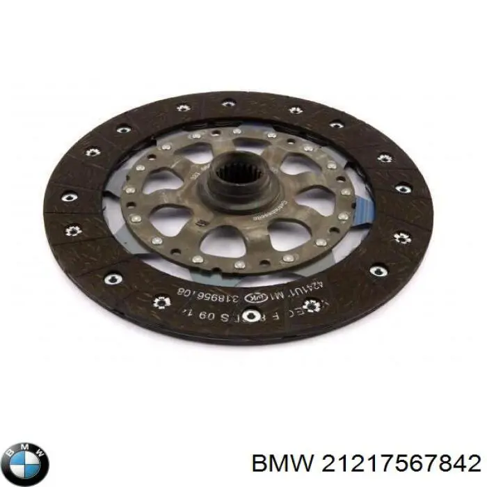 Диск зчеплення 21217567842 BMW