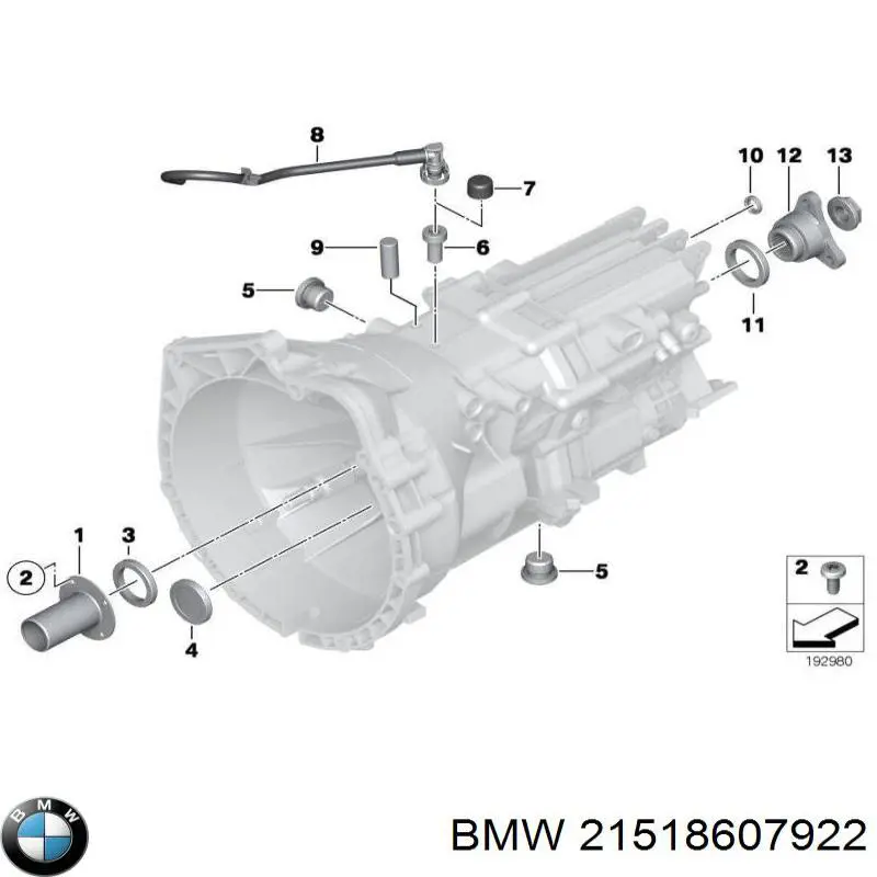 Купити 21518607922 BMW 