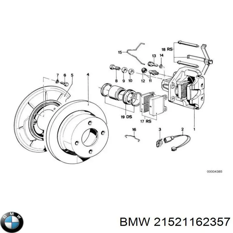21521162357 BMW 
