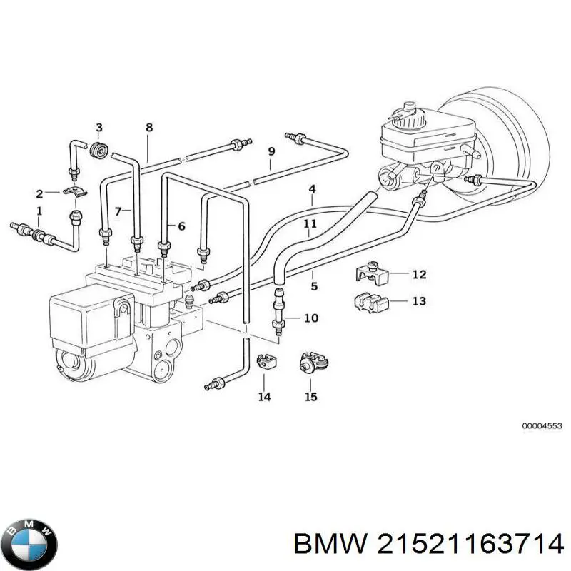  21521163714 BMW