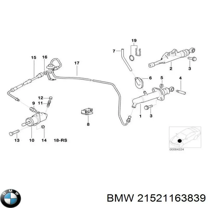  BMW 21521163839 ціна, від 73.24 USD