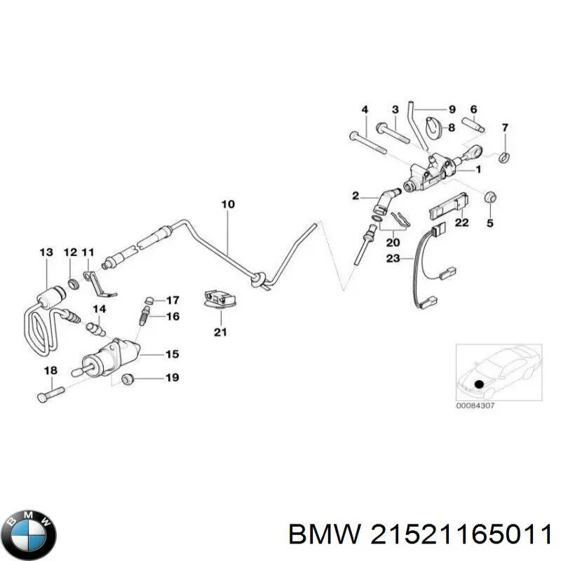 Новая оригинальная запчать под заказ на BMW 5 E39