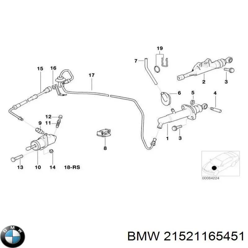  BMW 21521165451 ціна, від 13.05 USD