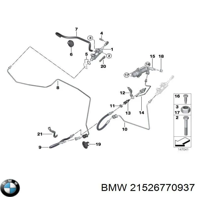  BMW 21526770937 ціна, від 117.73 USD