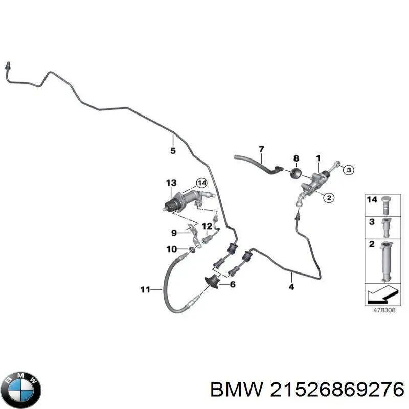 21526869276 BMW 