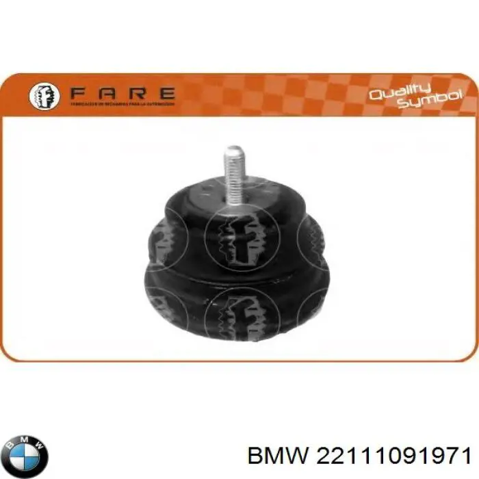 Подушка (опора) двигуна ліва/права 22111091971 BMW
