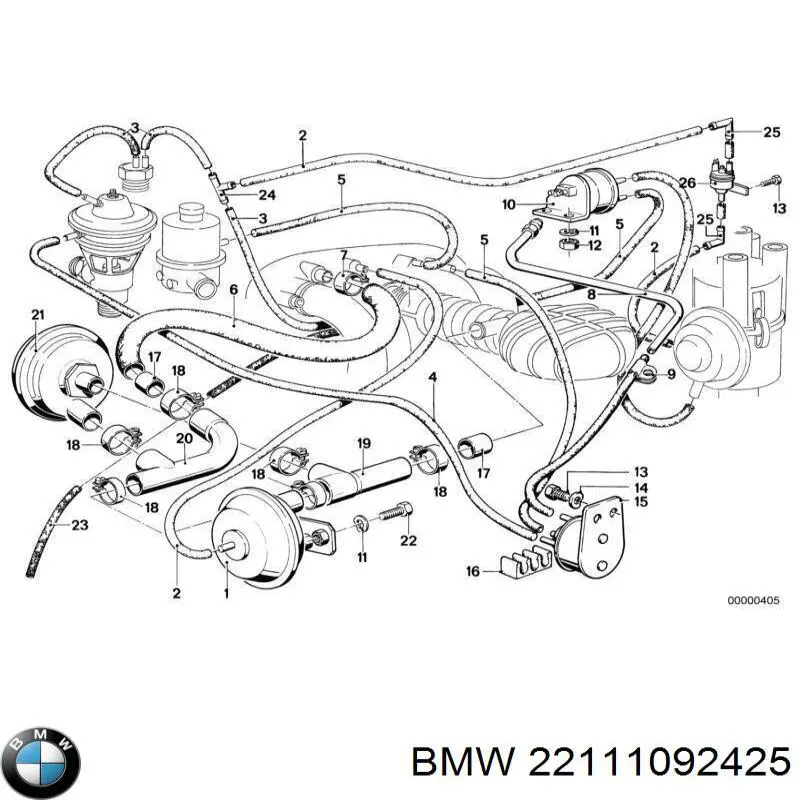  BMW 22111092425 ціна, від 7.03 USD