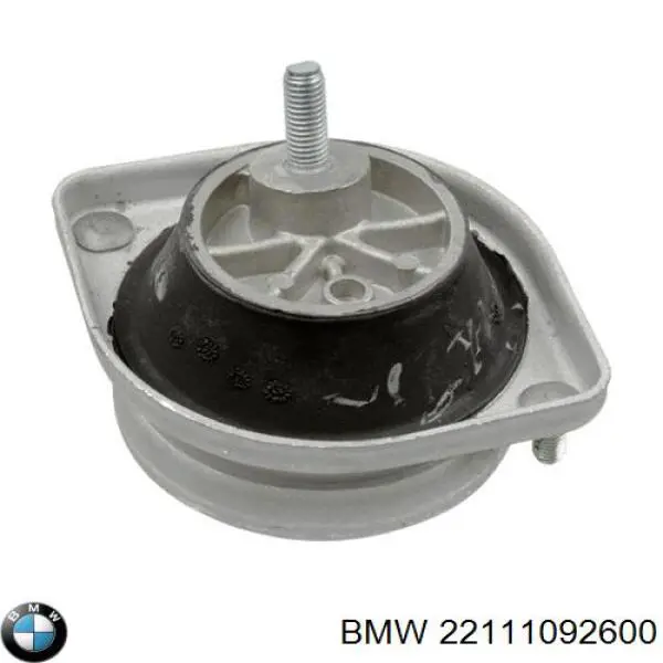 Подушка (опора) двигуна, права 22111092600 BMW