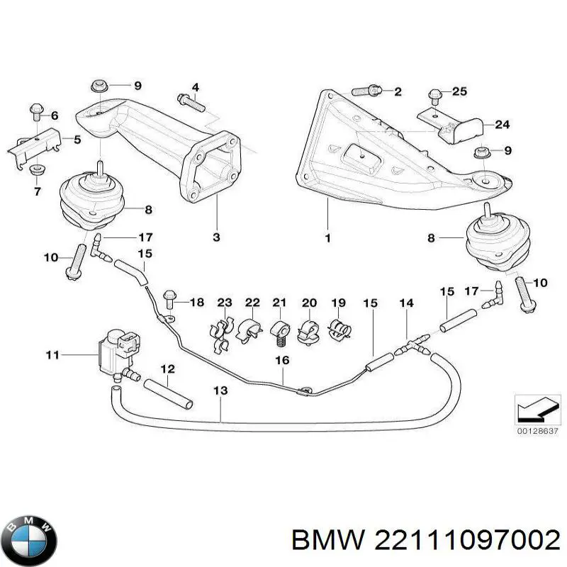  BMW 22111097002 ціна, від 19.00 USD