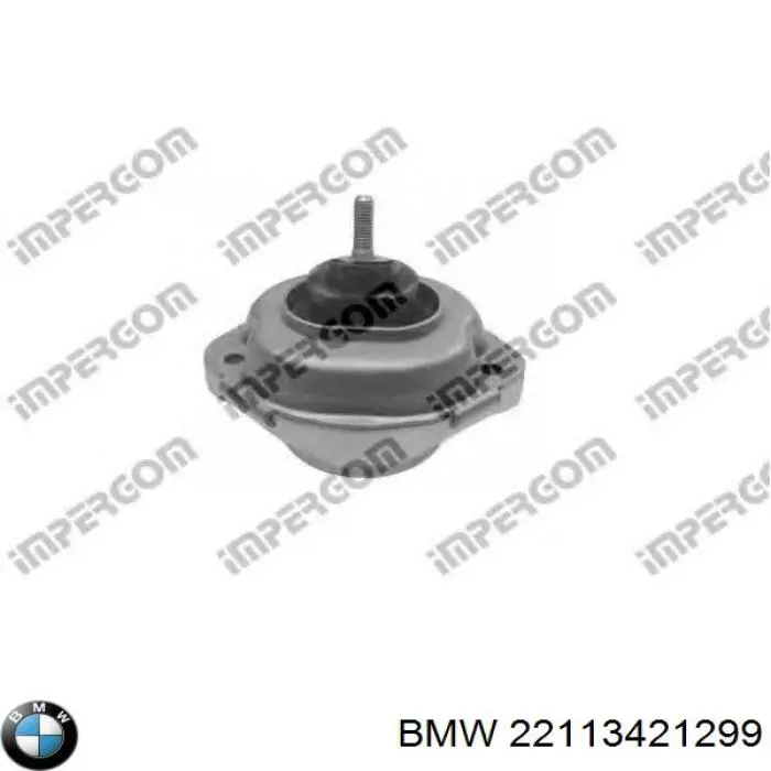 Подушка (опора) двигуна, ліва 22113421299 BMW