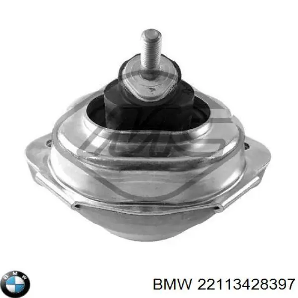 Подушка (опора) двигуна, ліва 22113428397 BMW